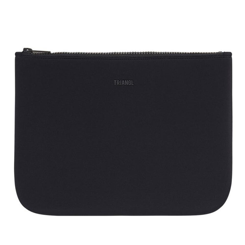 TRIANGL Jett Black Neoprene Swimsuit Large Zip Bag